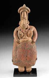 Jalisco Pottery Semi-Nude Pregnant Female, ex-Sotheby's