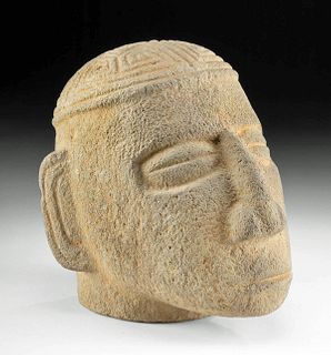 Large / Superb Costa Rican Stone Trophy Head