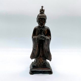 Antique Chinese Ming Dynasty Bronze Statue