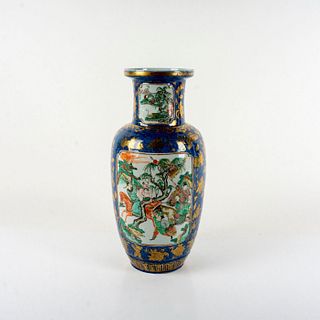 Antique Chinese Porcelain Kangxi Palatial Rouleau Vase