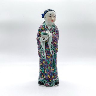 Antique Chinese Ceramic Attendant Figurine