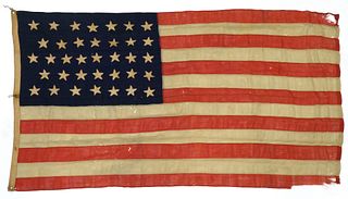 36 STAR FLAG, of the Period 1865-67