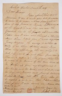 War of 1812 NY Soldier's Letter 1814
