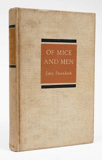 BOOK: Of Mice and Men, Steinbeck, 1st