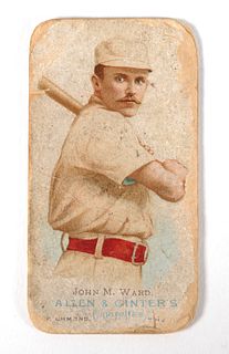 1887 Allen & Ginter JOHN WARD Baseball Card