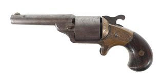 Moores Patent Teat-Fire .32 Revolver