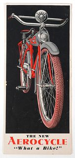Rare Schwinn Aerocycle Brochure