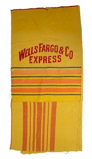 Wells Fargo & Company Lap Blanket.
