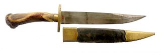 Historic Chevalier Bowie Knife Presented by Rezin Bowie.
