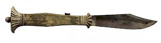 Large “A. Davy’s Celebrated American Hunting Knife” Folding English Bowie Knife.