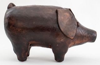 Abercrombie & Fitch Pig Ottoman, 1980s