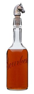Bourbon Back Bar Bottle.