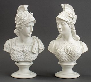Westwood Porcelain Bisque Classical Busts