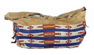 Early Cheyenne Teepee Bag.