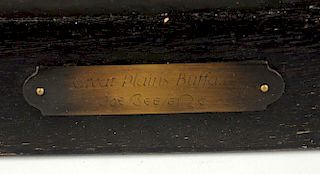 Bronze Great Plains Buffalo by Joe Beeler.