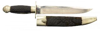 New Orleans Bowie Knife Made For F.C. Georgen.