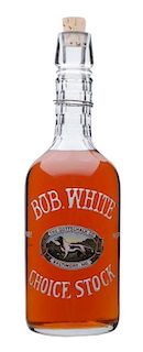 Bob White Choice Stock Back Bar Bottle.
