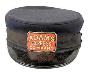 Adams Express Company Employee Hat.