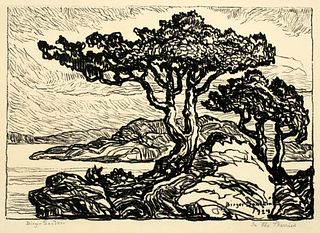 Birger Sandzen (1871-1954) 'In the Skerries,1924'