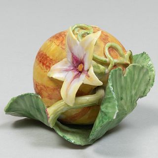 Lady Anne Gordon Porcelain Model of a Melon