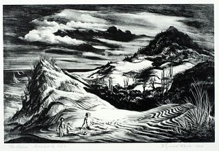 Reginald Neal (1909-1992) 'The Dunes, 1947'