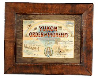 Yukon Order Of Pioneers Lodge Poster.