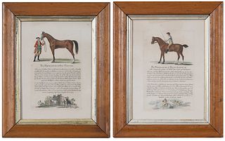 Pair of Framed Equestrian Prints