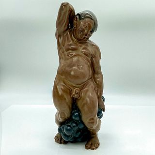 Bing and Grondahl Stoneware Figure, Nude Man, Signed
