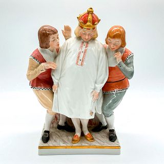 Royal Copenhagen Porcelain Figurine, Emperor's New Clothes