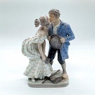 Royal Copenhagen Porcelain Figurine, Princess and Swineherd