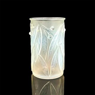 Rene Lalique Glass Vase, Laurier 947