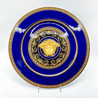 Versace Rosenthal Medusa Blue Plate