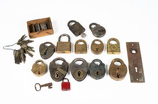 Collection of Antique Locks
