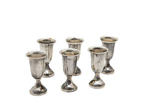 Sterling Silver Kiddish Cups