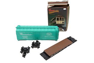 SF Cable Car Assembly Kit and O Gauge Cargo Car