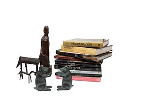 Lot of Books & Bookends
