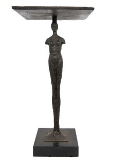 After Giacometti Bronze Table