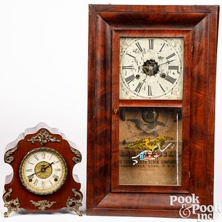 Two mantel clocks by Forestville and Ingraham