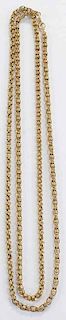 14kt. Gold Long Chain