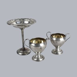 Four Vintage Sterling Silver Tableware