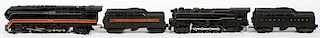 LIONEL O27 GA. STEAM LOCOMOTIVES AND TENDERS