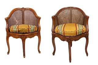 Matched Pair Louis XV Style Chairs