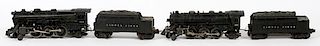LIONEL O27 GA  STEAM LOCOMOTIVES AND TENDERS