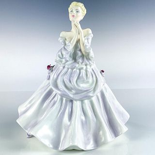 Coalport Bone China Figurine, The Lavender Gown