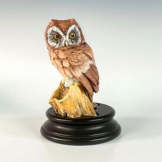 Kaiser Bisque Porcelain Figurine, Owl 577 + Base