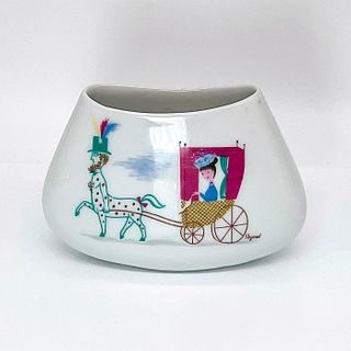 Rosenthal Vase Raymond Peynet Centaur and Lady in Carriage