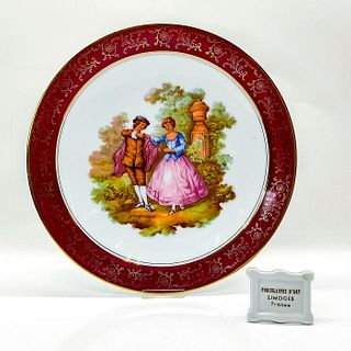 Vintage Limoges Porcelain Decorative Plate