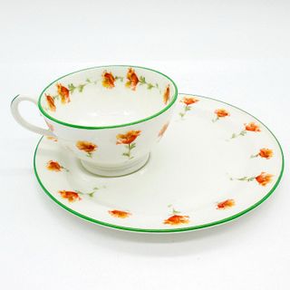19pc Royal Doulton Tea and Dessert Plates, Poppies E9639