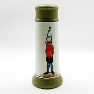 Royal Doulton Stoneware Tall Vase Boy in Dunce Hat