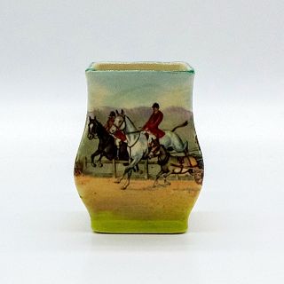 Royal Doulton Seriesware Mini Vase, Fox Hunting D5104